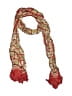 Unbranded Paisley Red Scarf One size - photo 1