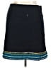 Talbots Tweed Blue Black Casual Skirt Size 14 - photo 2