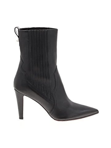 Christian Louboutin Leather Santigag Stiletto 85mm Boots (view 1)