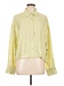 Express Yellow Long Sleeve Button-Down Shirt Size L - photo 1