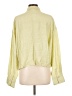 Express Yellow Long Sleeve Button-Down Shirt Size L - photo 2