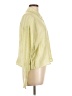 Express Yellow Long Sleeve Button-Down Shirt Size L - photo 4
