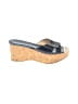 Jimmy Choo 100% Leather Blue Wedges Size EU 37 - photo 1