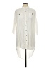 Unbranded 100% Rayon Ivory 3/4 Sleeve Button-Down Shirt Size XL (estimated) - photo 1