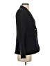 Two Penny Blue 100% Wool Black Wool Blazer Size 4 - photo 4