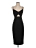1.State Solid Black Cocktail Dress Size 0 - photo 1