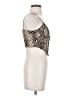 PrettyLittleThing 100% Polyester Gold Tank Top Size 2 - photo 4