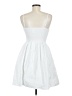 No Boundaries 100% Cotton Solid White Cocktail Dress Size 7 - 9 - photo 2