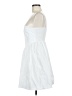 No Boundaries 100% Cotton Solid White Cocktail Dress Size 7 - 9 - photo 5