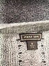 Point Sur Chevron-herringbone Silver Pullover Sweater Size S - photo 7