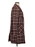 Harlyn Plaid Burgundy Coat Size XS - photo 4