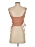 Shein Tan Sleeveless Top Size 4 - photo 2