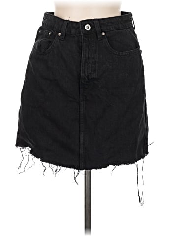 Zara TRF Denim Skirt (view 1)