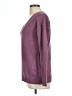 Unbranded Solid Purple Pullover Sweater Size L - photo 5