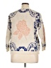 La Fee Verte Floral Ivory Pullover Sweater Size L - photo 2
