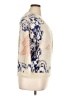 La Fee Verte Floral Ivory Pullover Sweater Size L - photo 4