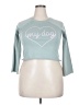 Assorted Brands Teal Sweatshirt Size XXL - photo 1