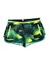 Fabletics Tropical Green Athletic Shorts Size M - photo 1