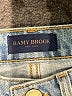 Ramy Brook 100% Cotton Hearts Blue Jeans Size 24 waist - photo 6