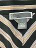 Chelsea28 100% Polyester Stripes Black Long Sleeve Blouse Size XS - photo 7