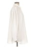 Lands' End 100% Polyester Solid Ivory Long Sleeve Blouse Size L - photo 4