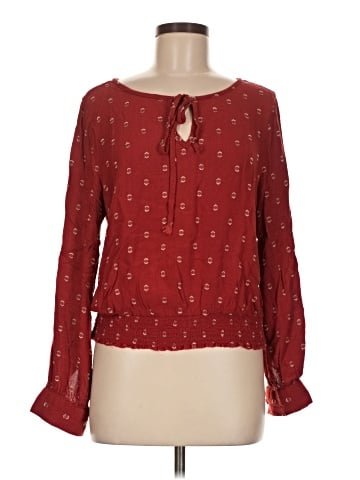 Blue Rain Long Sleeve Blouse (view 1)