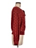 Blue Rain 100% Rayon Red Long Sleeve Blouse Size M - photo 4