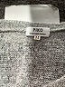 Piko 100% Acrylic Silver Pullover Sweater Size M - photo 7
