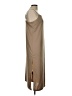 H&M 100% Polyester Solid Tan Casual Dress Size L - photo 4