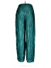 Shein Curve 100% Polyester Metallic Teal Casual Pants Size 0X - photo 2