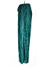 Shein Curve 100% Polyester Metallic Teal Casual Pants Size 0X - photo 5