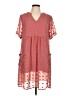 MIHOLL 100% Polyester Pink Casual Dress Size L - photo 1