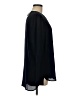 Neiman Marcus Solid Black Long Sleeve Blouse Size M - photo 4
