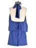 Mustard Seed 100% Polyester Solid Blue Romper Size XS - photo 2