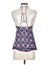 Lorimer NYC 100% Rayon Blue Sleeveless Top Size XS - photo 2