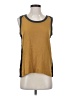 Ella Moss 100% Rayon Gold Sleeveless Top Size S - photo 1