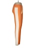 L Space Color Block Orange Active Pants Size M - photo 4