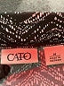 Cato Chevron-herringbone Black Casual Skirt Size M - photo 4