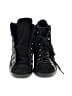 AQUATALIA Black Ankle Boots Size 6 - photo 2
