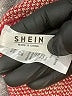 Shein Plaid Burgundy Pullover Sweater Size 0X - photo 7