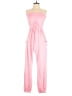 MIHOLL Solid Pink Jumpsuit Size M - photo 1
