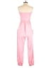 MIHOLL Solid Pink Jumpsuit Size M - photo 2