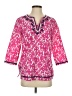 Talbots Pink 3/4 Sleeve Blouse Size XS - photo 1