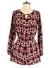 Max Grey 100% Polyester Burgundy Romper Size M (estimated) - photo 1