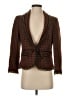 Donna Karan New York Tweed Brown Wool Blazer Size 4 - photo 1