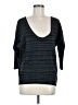 ALTERNATIVE 100% Cotton Gray 3/4 Sleeve Top Size M - photo 1