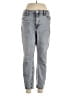 Gap Chevron-herringbone Gray Jeans Size 31 waist - photo 1