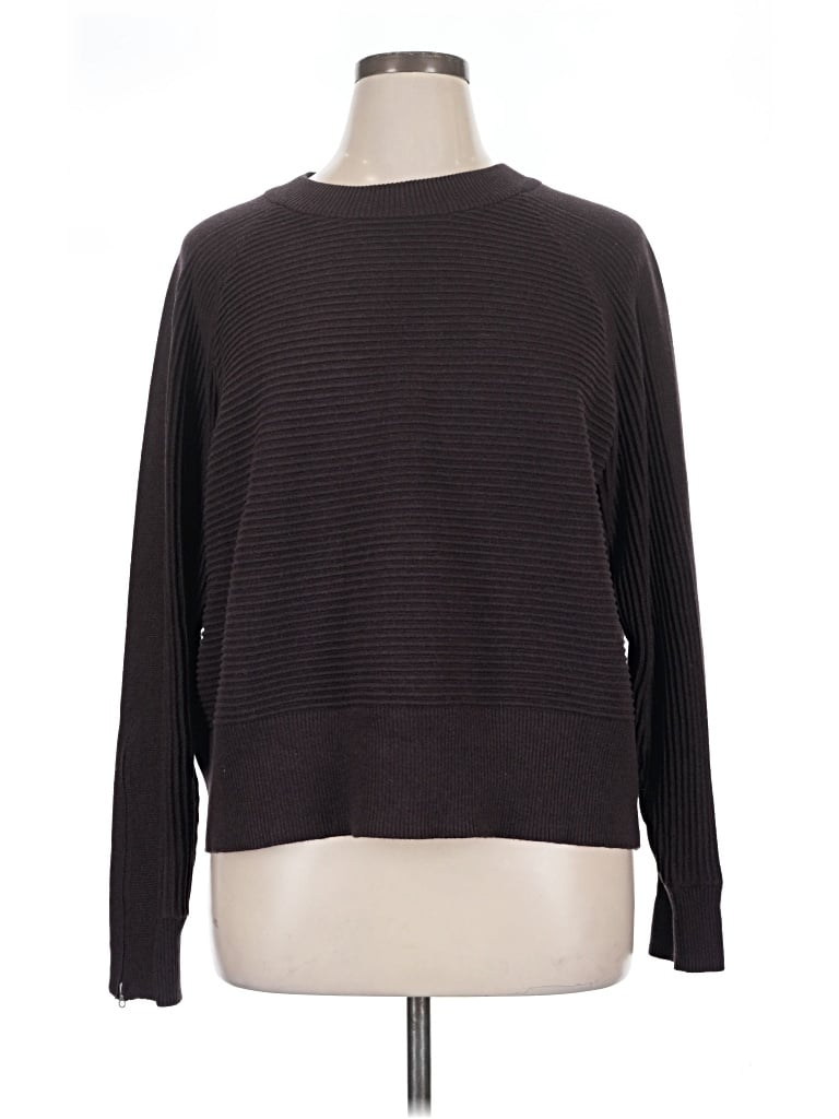 Pre-owned Flx Pullover Sweater In Black