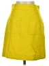 J.Crew 100% Wool Solid Yellow Wool Skirt Size 0 - photo 1
