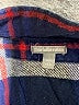 Charlotte Russe 100% Cotton Plaid Blue Long Sleeve Button-Down Shirt Size S - photo 7